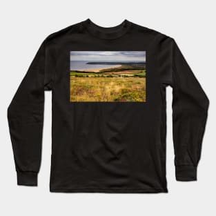 Oxwich Bay from Cefn Bryn, Gower Long Sleeve T-Shirt